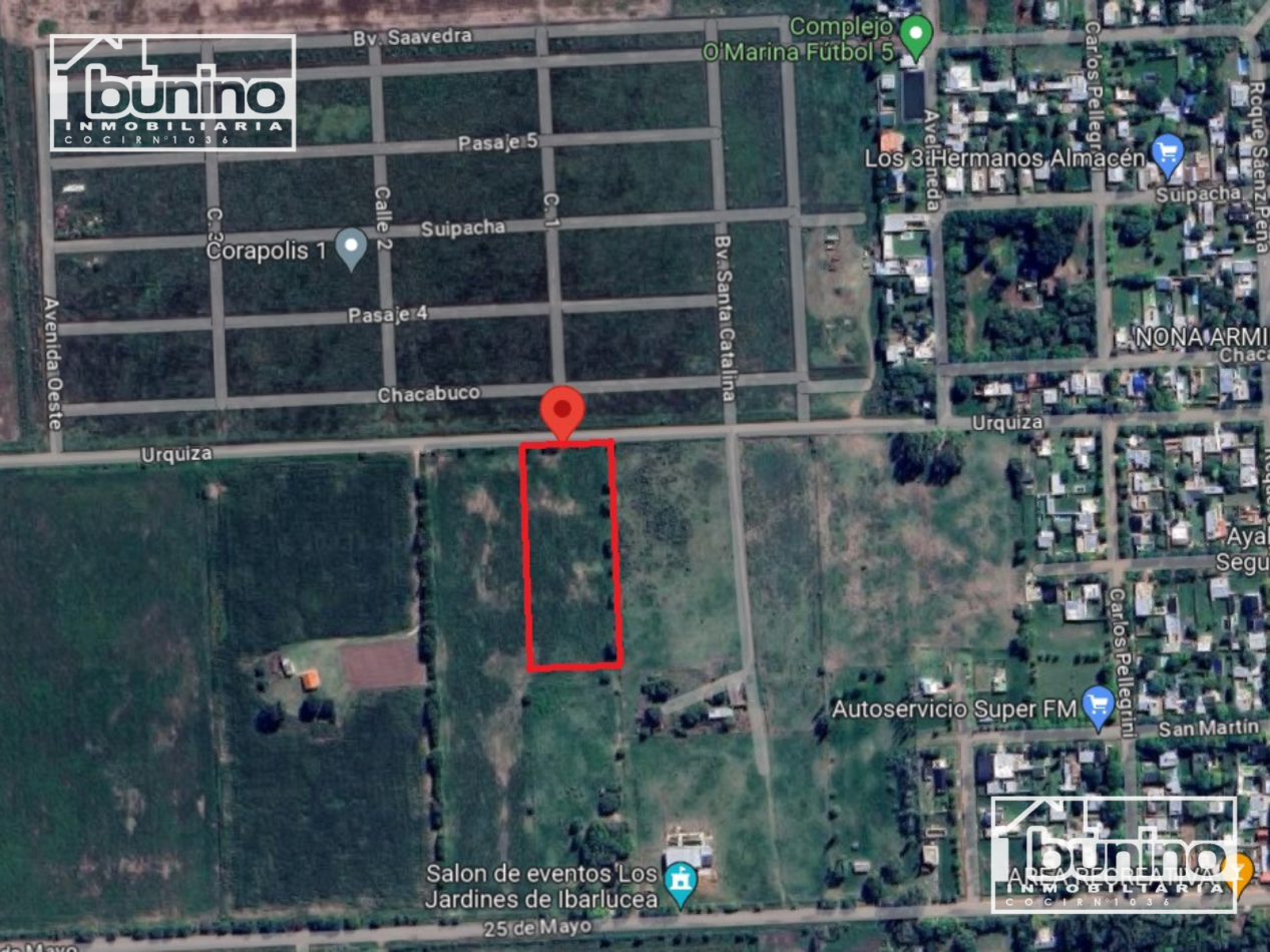Terreno disponible en Ibarlucea - EN VENTA