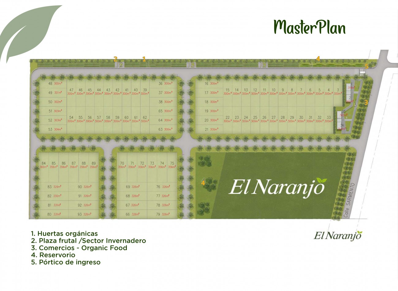 Terrenos FINANCIADOS en pesos, barrio El Naranjo I y El Naranjo II, Ibarlucea - EN VENTA