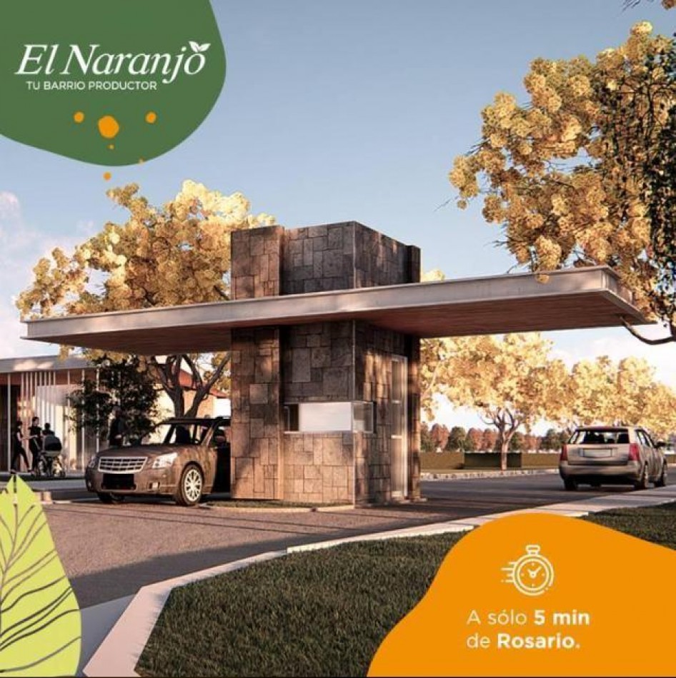 Terrenos FINANCIADOS en pesos, barrio El Naranjo I y El Naranjo II, Ibarlucea - EN VENTA