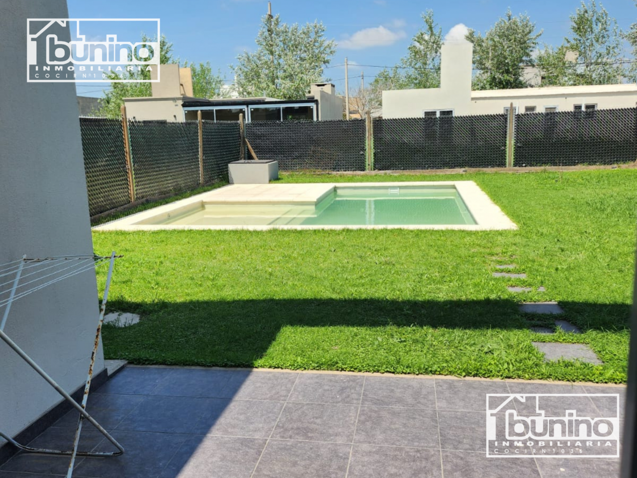 Casa alquiler temporario 2 habitaciones con piscina - Tierra de sueños III, Roldan