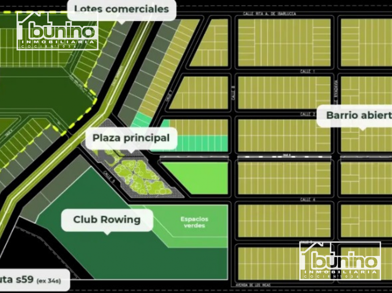 Terrenos financiados en Fincas ROS - Ibarlucea
