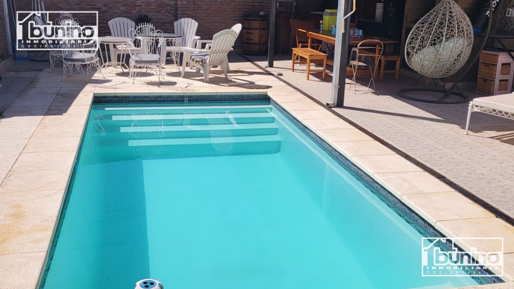 Casa alquiler temporario 2 habitaciones con piscina - Funes