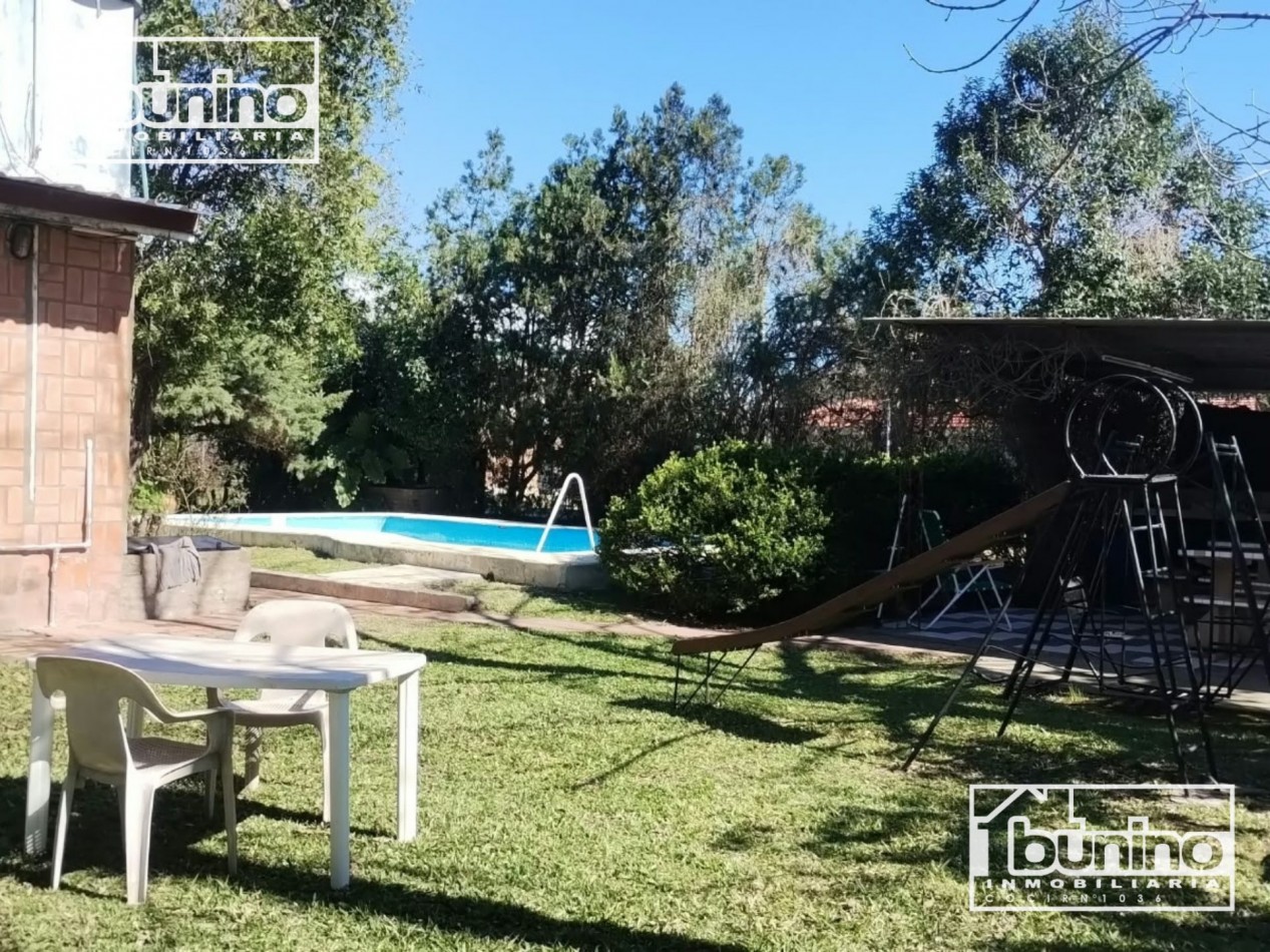 Casa alquiler temporario 2 habitaciones con piscina - Funes