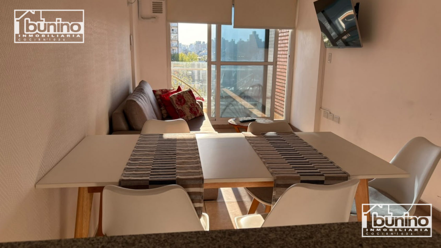Departamento amueblado en alquiler en Rosario - 1 Dormitorio